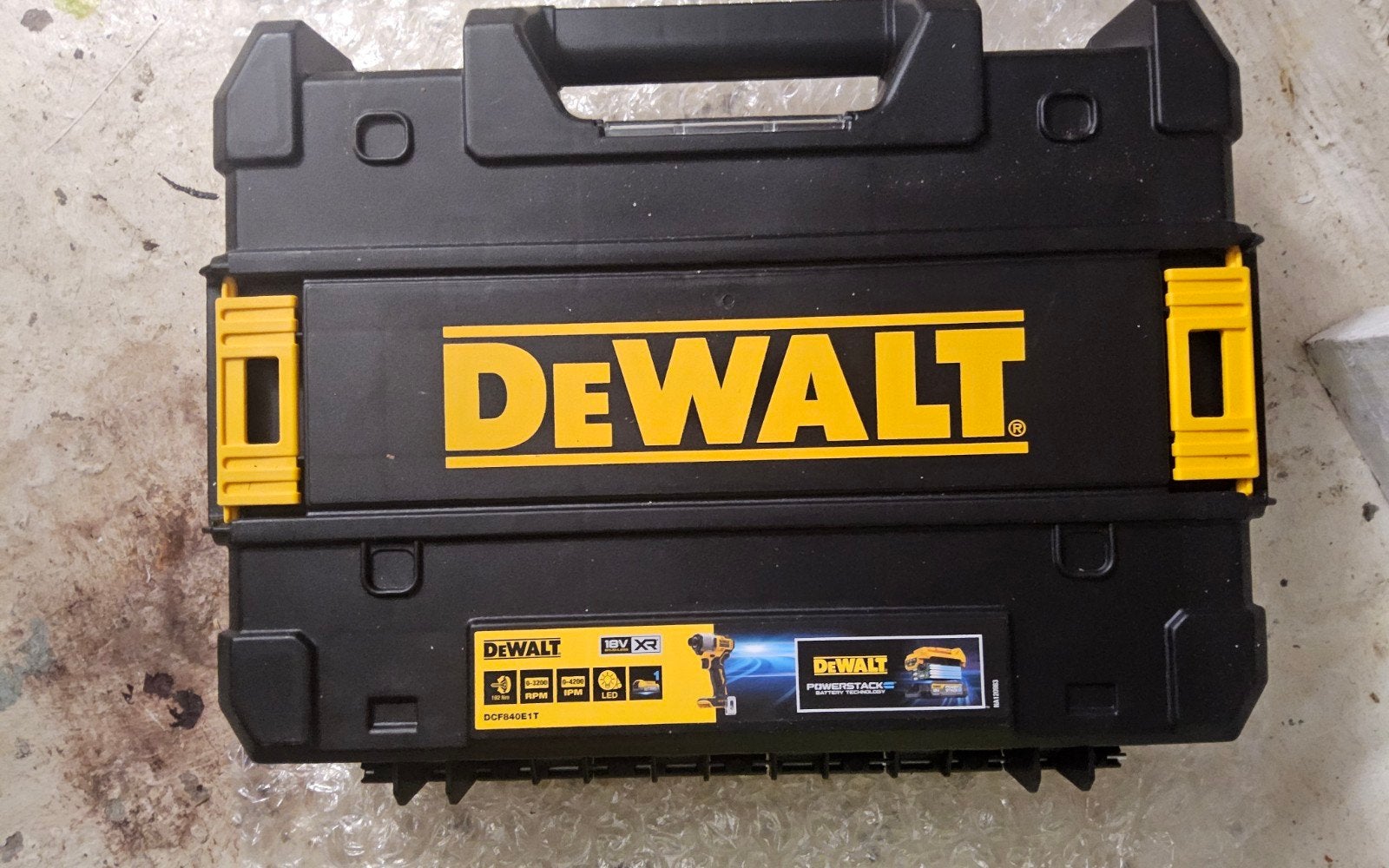Visseuse à chocs sans fil DeWalt DCF840E1T 192 Nm 18 V XR 1,, Bricolage & Construction, Outillage | Foreuses, Enlèvement ou Envoi