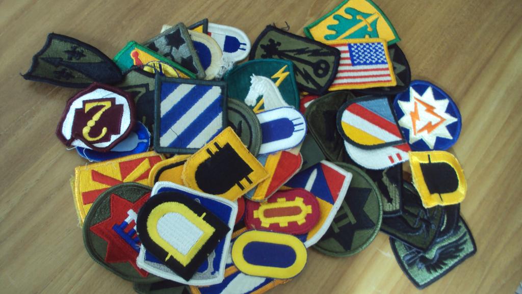 US insignes per stuk of in lot, Ophalen of Verzenden