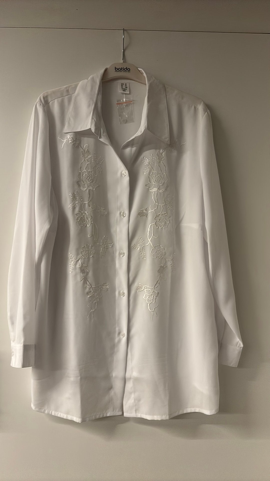 Nieuwe bloes maat 50, Kleding | Dames, Blouses en Tunieken, Ophalen of Verzenden, Nieuw, Maat 46/48 (XL) of groter, Wit