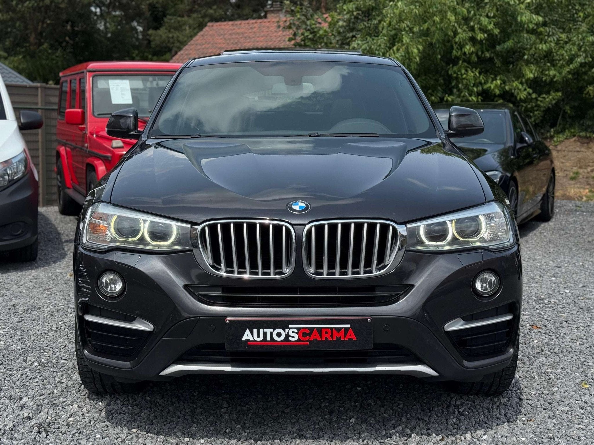 BMW X4 2.0 dA xDrive20 X-line full opties zuinige SUV GRT, Autos, BMW, Cuir, Argent ou Gris, Achat, 143 kW