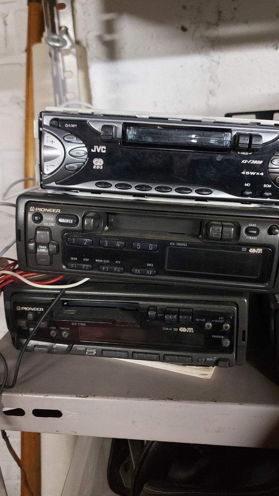 Autoradio met cassettespeler, Auto diversen, Ophalen, Gebruikt