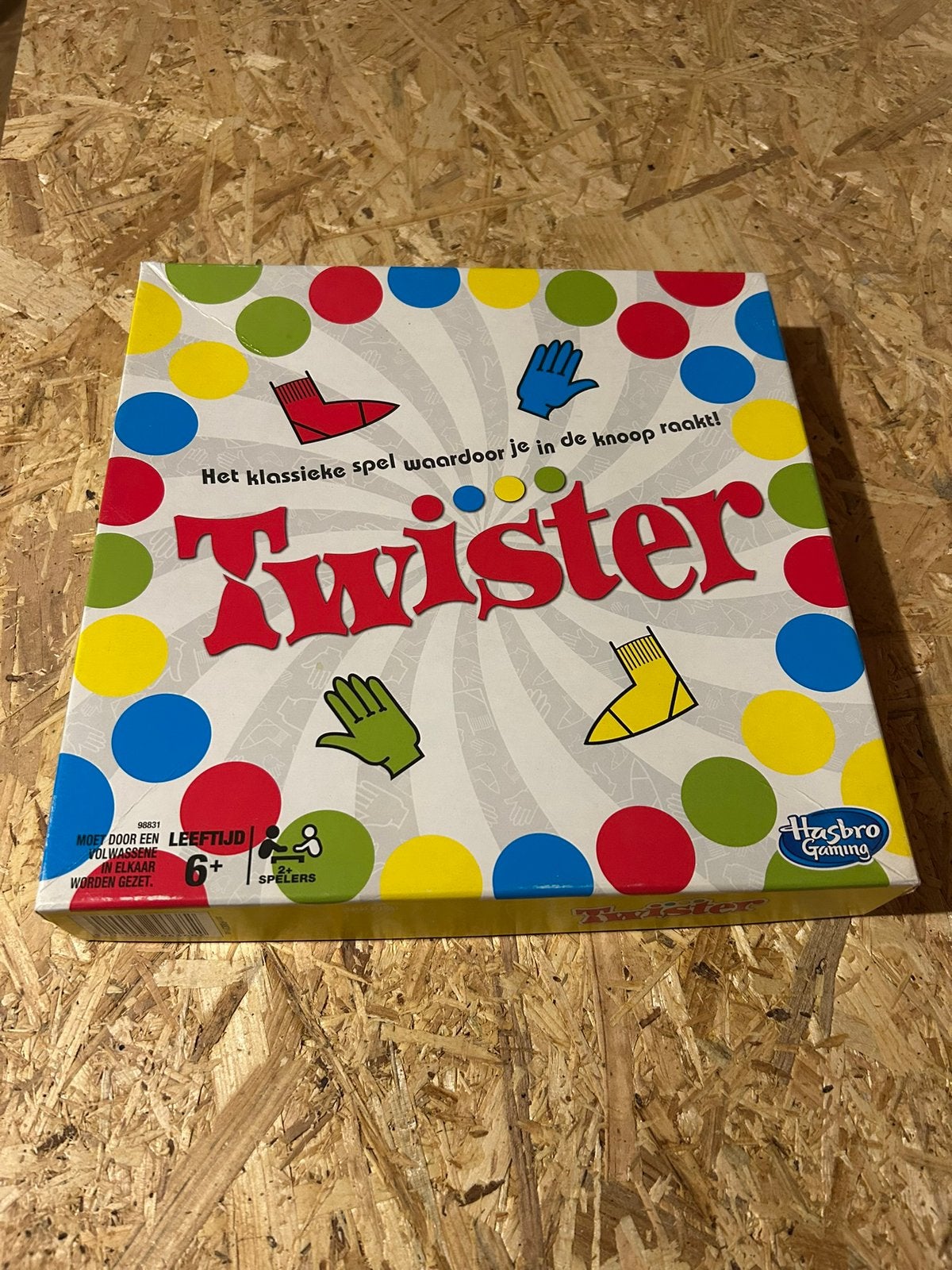 Twister, Hobby en Vrije tijd, Een of twee spelers, Ophalen of Verzenden, Gebruikt