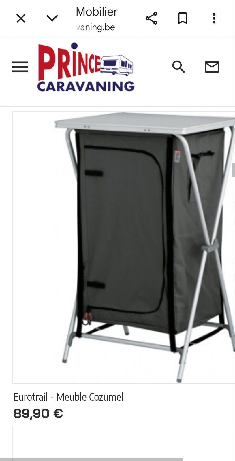 Meuble rangement extérieur, Caravanes & Camping, Enlèvement