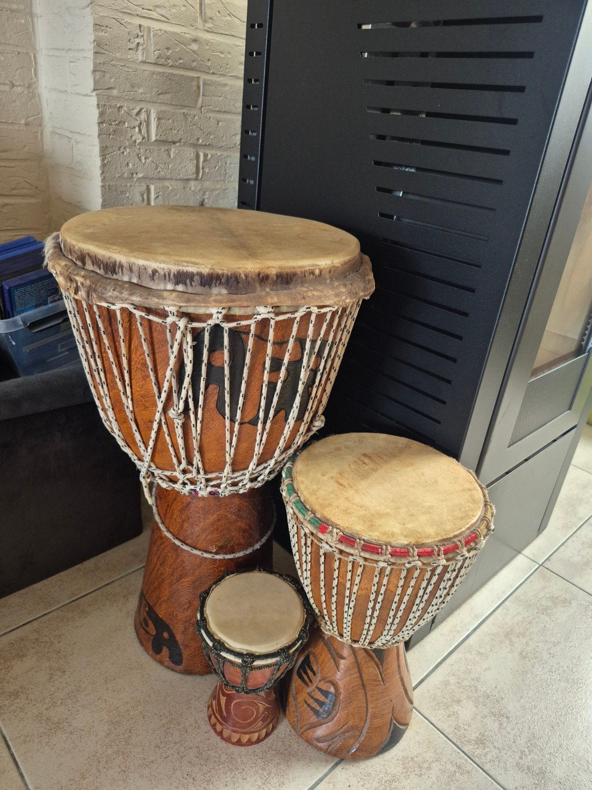 Djembe 3x, Muziek en Instrumenten, Percussie, Ophalen of Verzenden