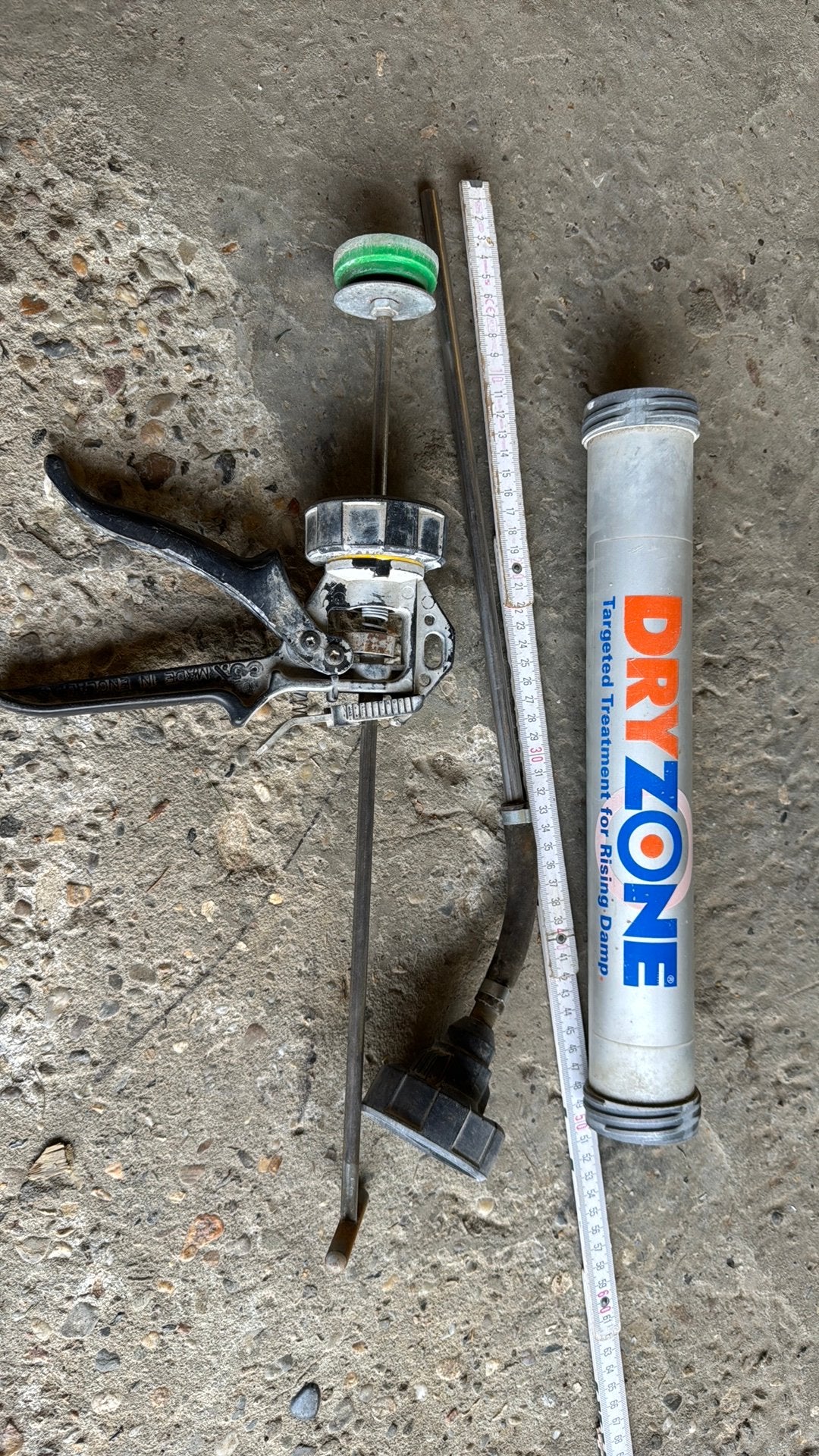Dryzone pistool, Ophalen, Zo goed als nieuw