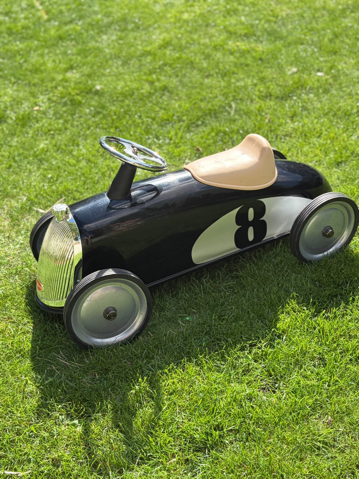 Baghera zwarte loopauto (2-4j), Ophalen, Gebruikt, Loopvoertuig