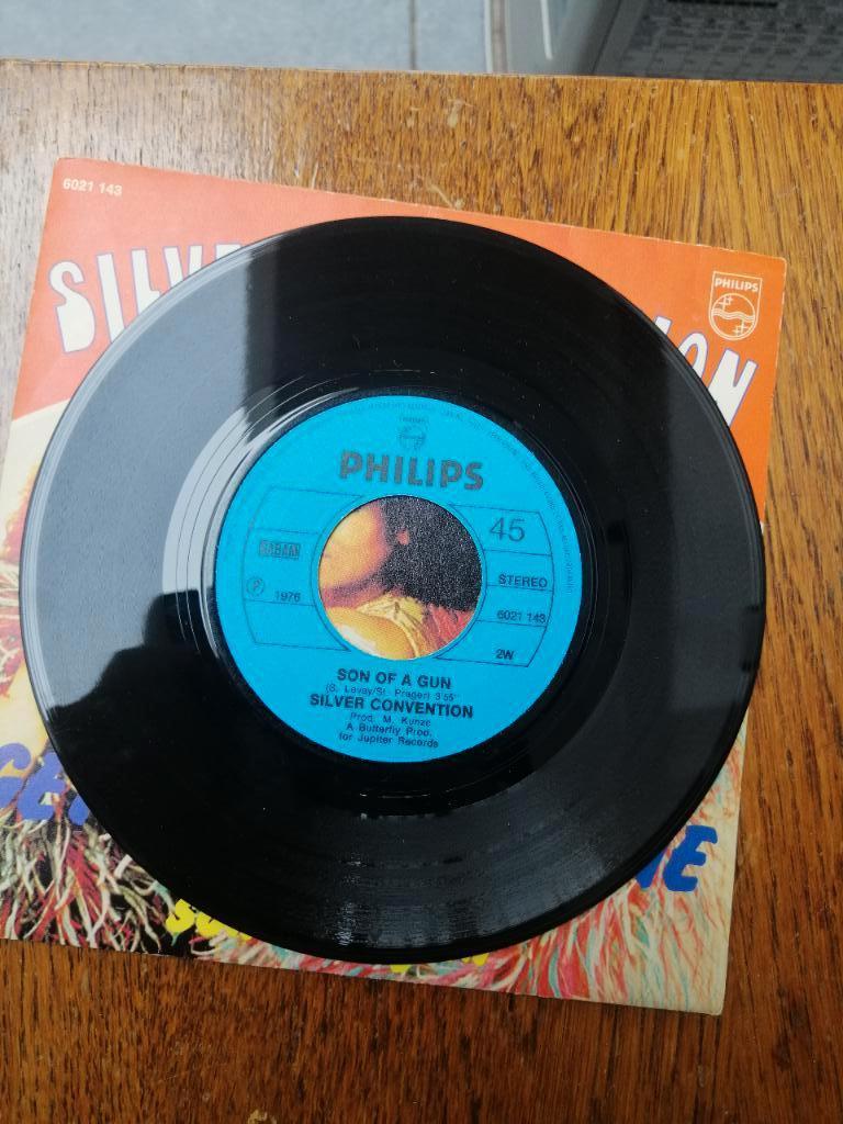 Vinyle silver convention 45 tours, Enlèvement, Comme neuf