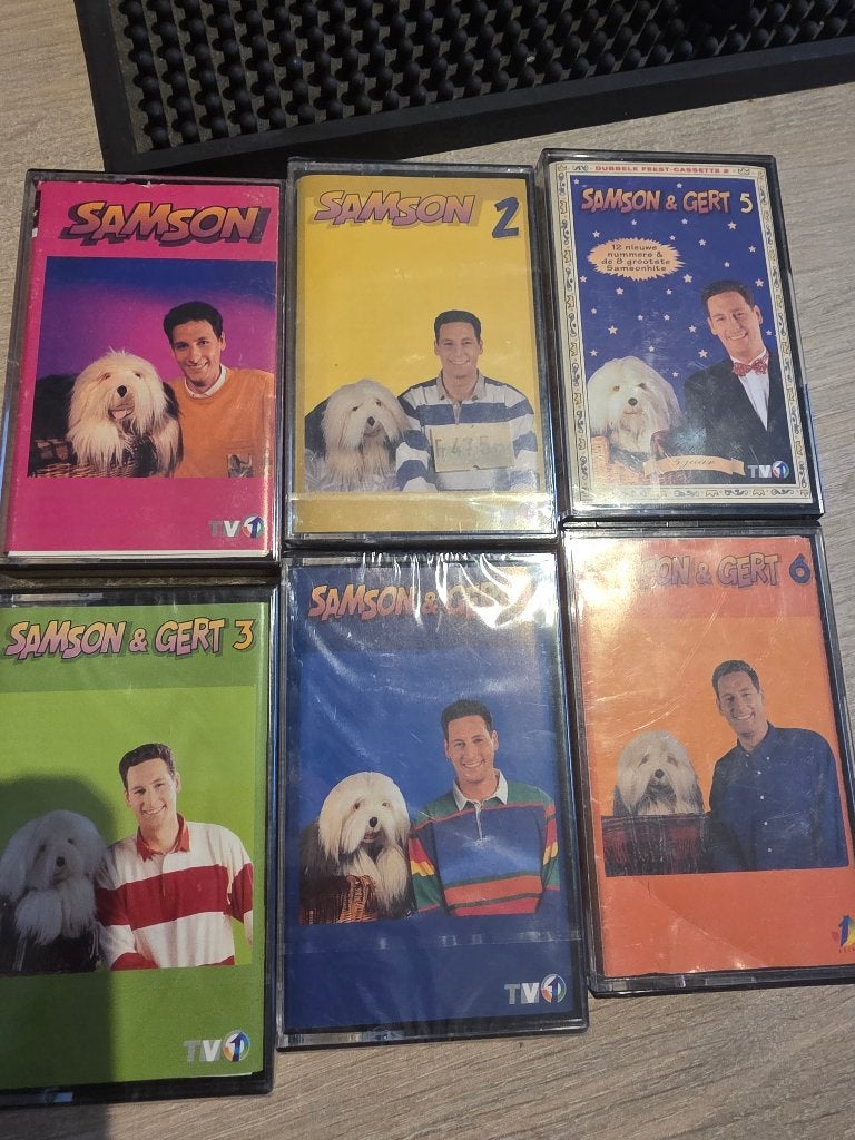 Samson en gert cassetjes, Cd's en Dvd's, Cassettebandjes, Ophalen, 2 t/m 25 bandjes