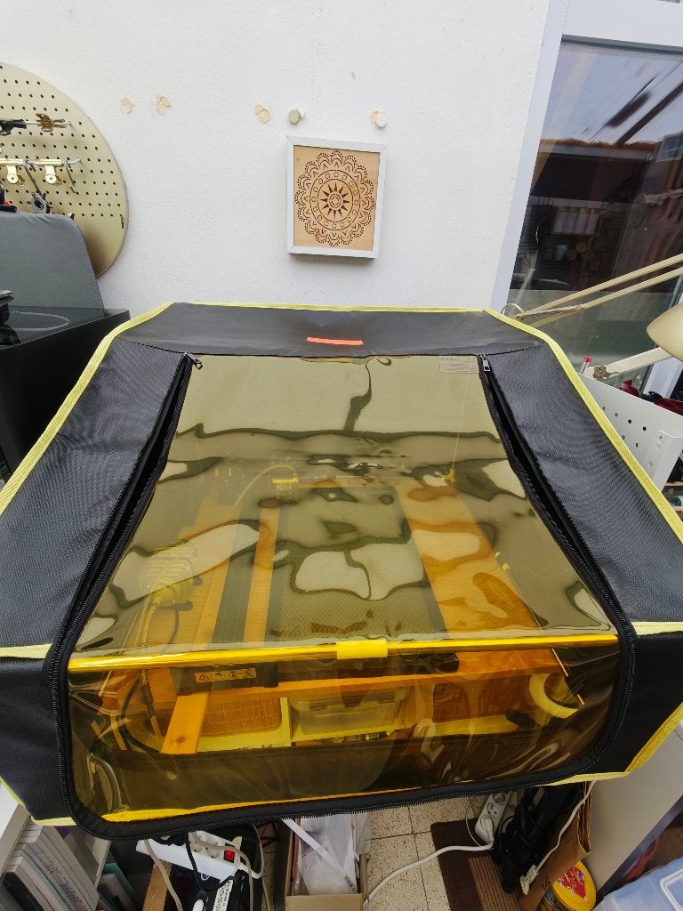 KIT Laser NEJE Master 2S Plus 30W + Caisson + accessoires, Multicolore, Matériel de bricolage, Comme neuf, Enlèvement