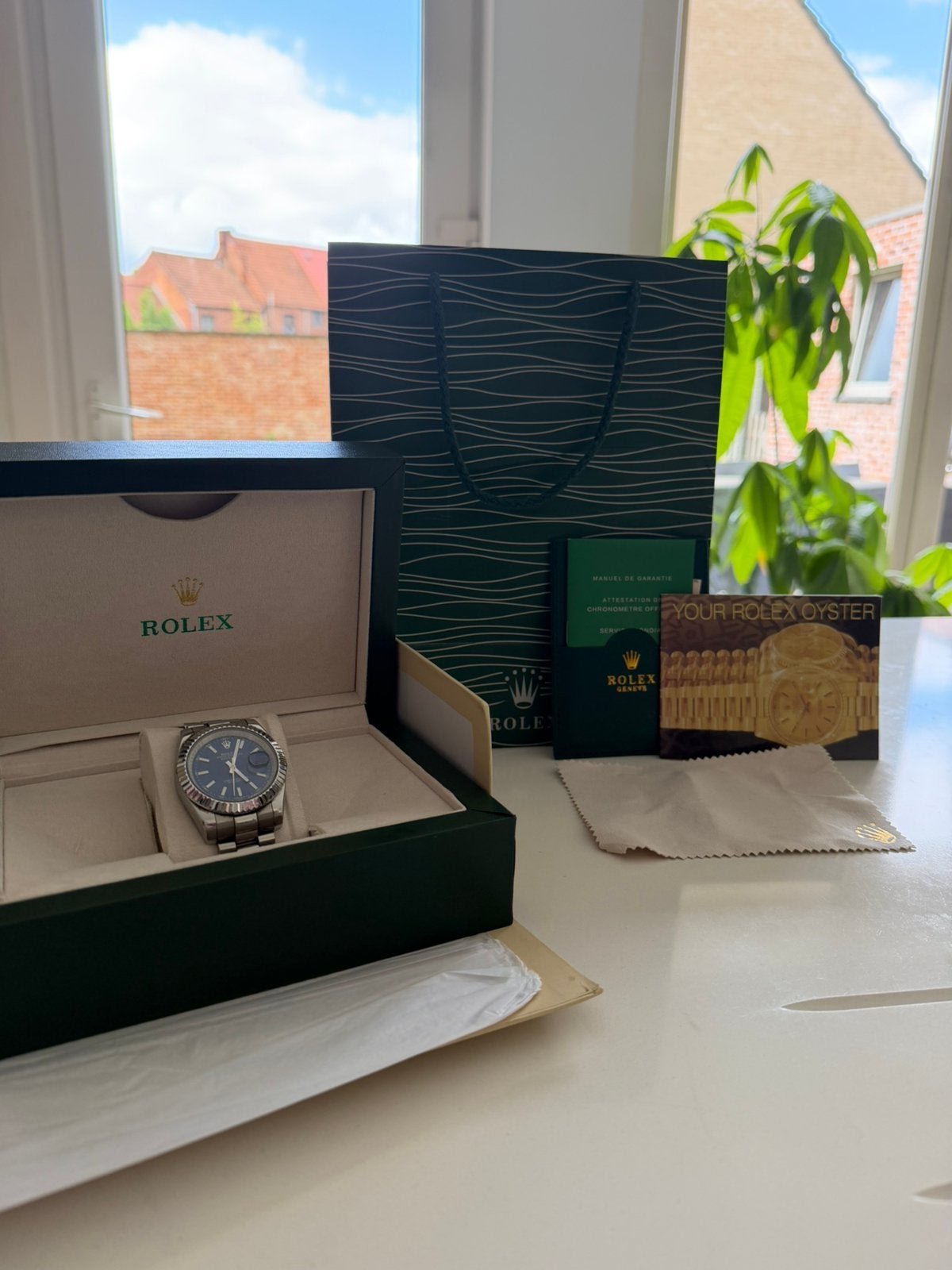 Rolex oyster 41mm, Ophalen, Rolex