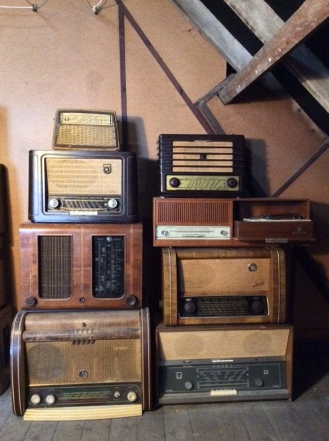 Oude radio's, Audio, Tv en Foto, Ophalen, Niet werkend, Radio