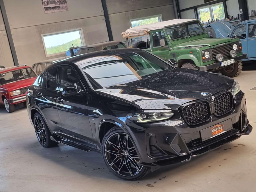 BMW X4 X4 2.0 dA xDrive PACK-M * PERFOMANCE LOOK, Autos, BMW, Cuir, Achat, Noir, 5 portes