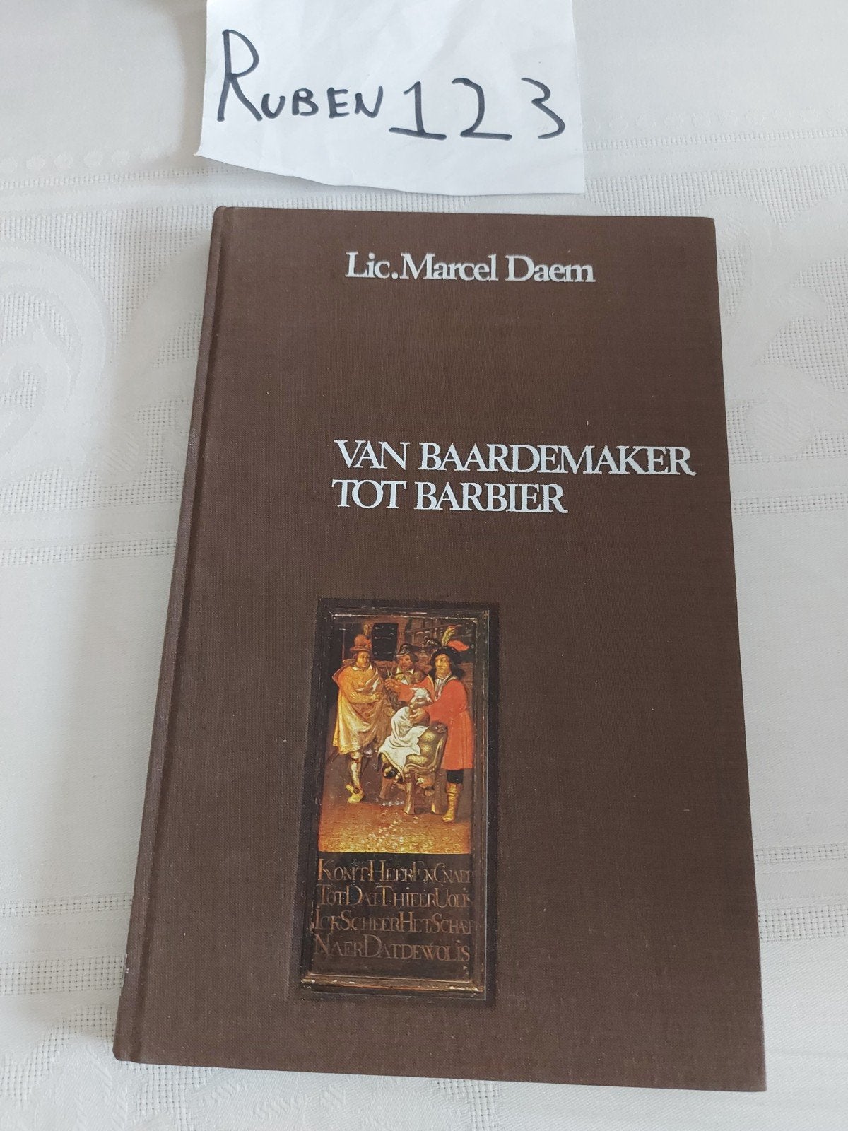 Van baardemaker tot barbier, Boeken, Ophalen of Verzenden