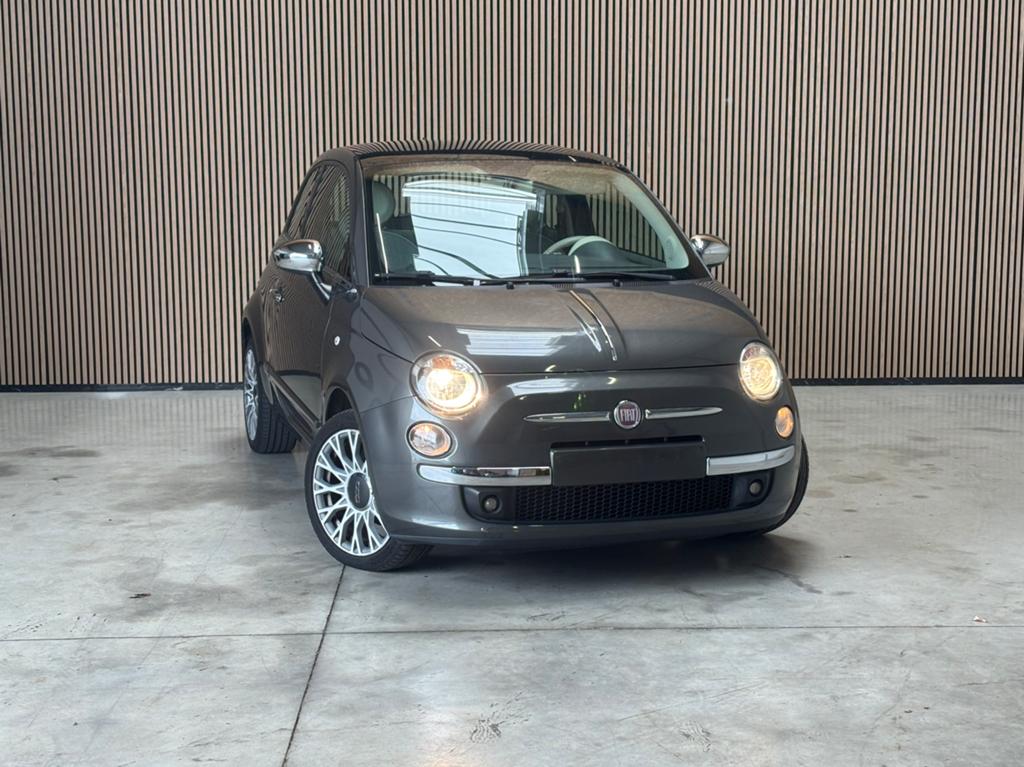 Fiat 500 lounge 1.2 benzine 1jaar garantie, Auto's, Fiat, 4 zetels, Stof, Euro 6, Handgeschakeld