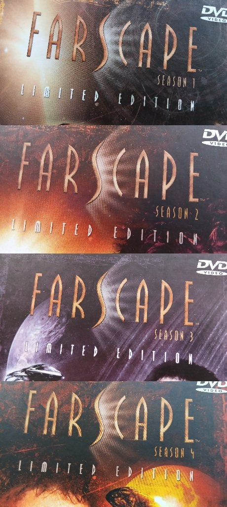 DVD Farscape Limited Edition Boxen seizoen 1 tot 4, Saison 1, Anglais, Science-Fiction et Fantasy, Comme neuf
