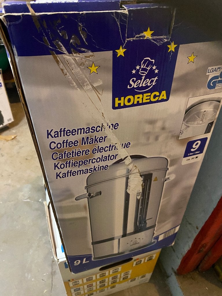 samovar 9L, Electroménager, Cafetières, Café moulu, Utilisé, 10 tasses ou plus, Enlèvement