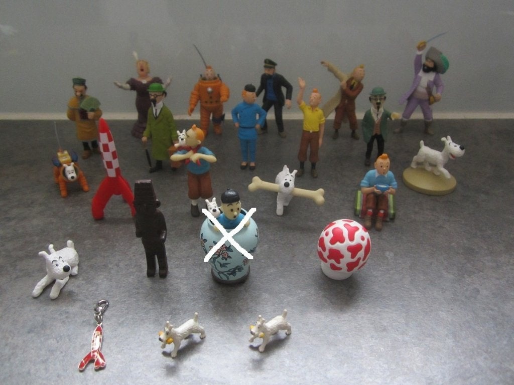 Tintin - Figurine au choix : prix sur les photos, Enlèvement ou Envoi, Tintin, Neuf, Statue ou Figurine