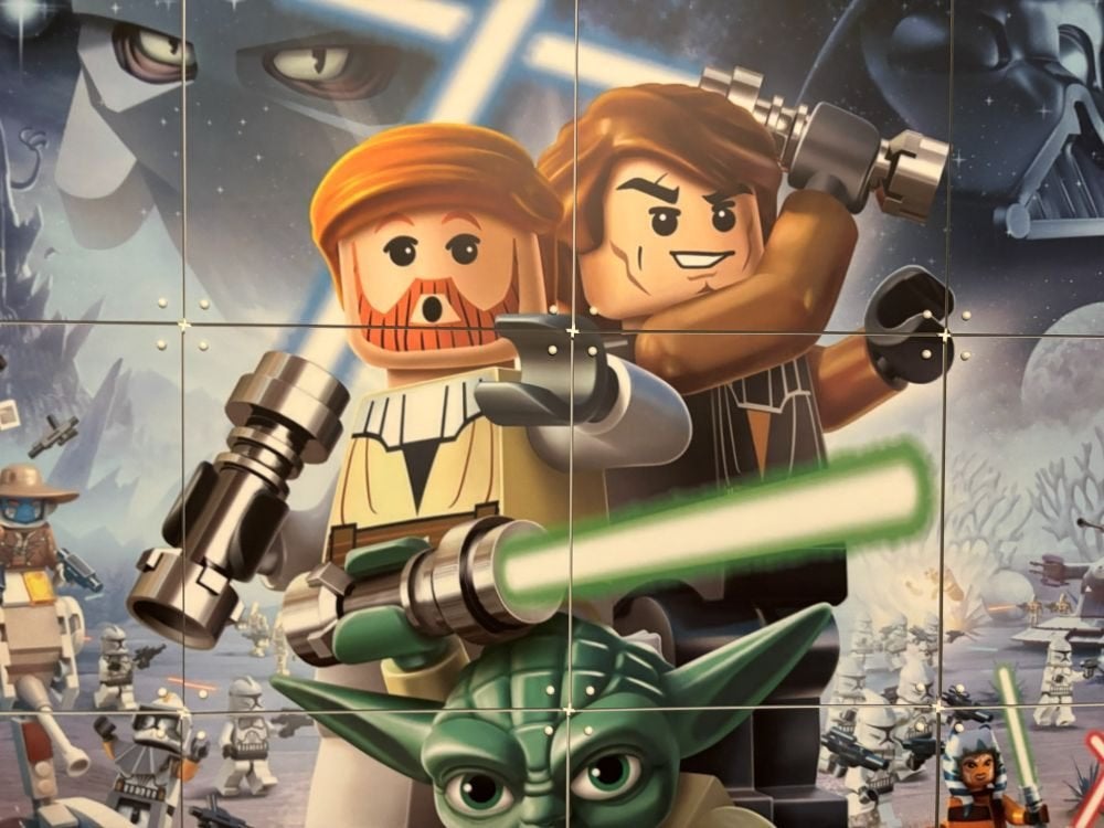 IXXI Lego Star Wars wanddecoratie, Huis en Inrichting, Gebruikt, Meerkleurig, 60 cm, Ophalen of Verzenden