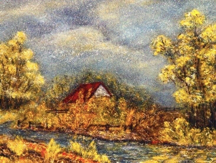 Schilderijen, Antiek en Kunst, Ophalen, Paneel, Overige stijlen, Gesigneerd