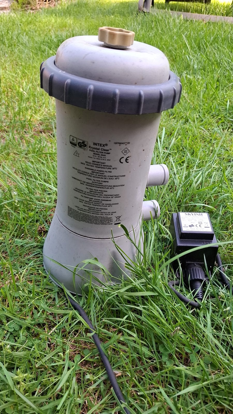 Intex patroonfilter, Ophalen, Gebruikt, Zwembadpomp