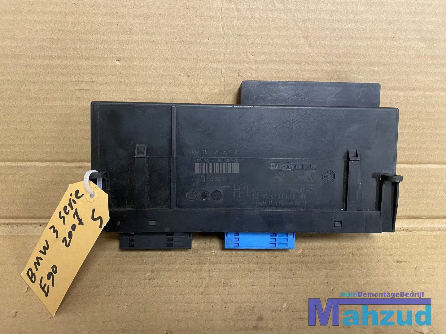 BMW 3 SERIE E90 BCM Module 913447901 6135913447901, Petuelring 130
80788  Munich, DE, Info@bmw.de, Utilisé, BMW
