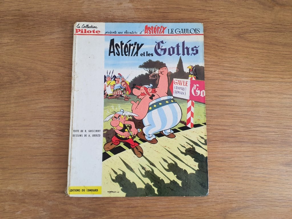 Astérix et les Goths - EO -1963, Enlèvement ou Envoi, Une BD, Uderzo / Goscinny, Utilisé