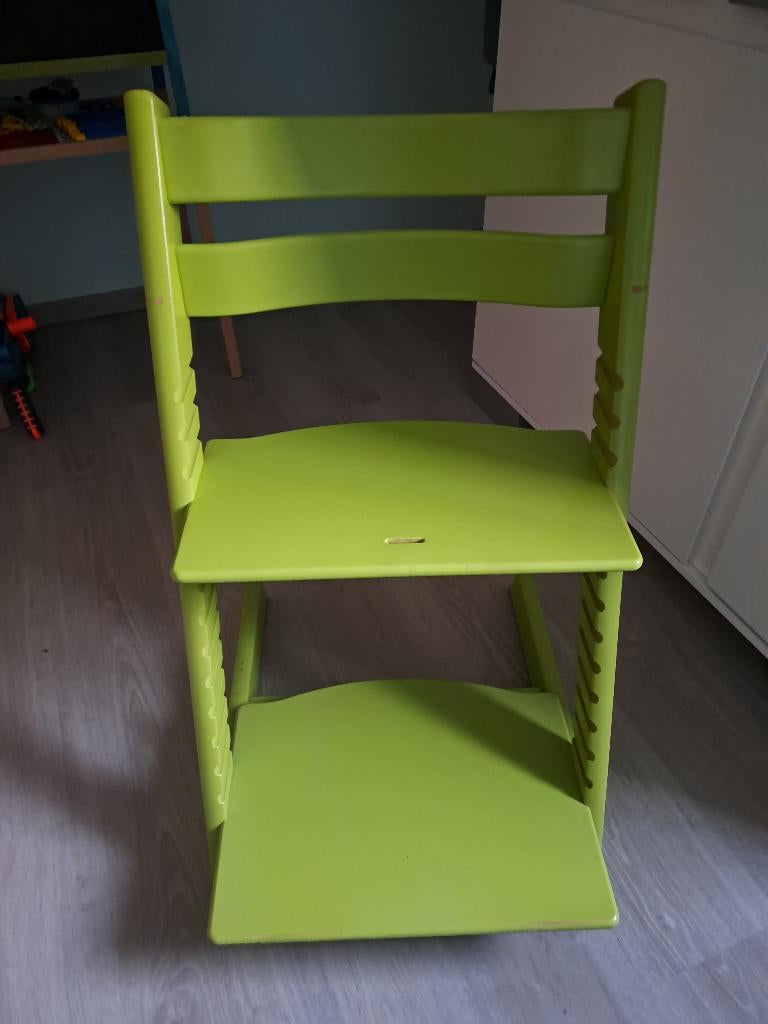 stokke stoel, Ophalen, Gebruikt, Meegroeistoel, Stoelverkleiner