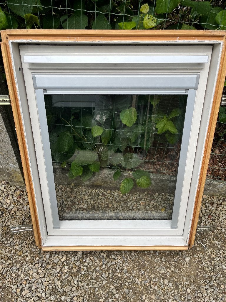 Velux dakvenster 78 x 98 cm, Ophalen, Gebruikt, Minder dan 80 cm, 80 tot 120 cm