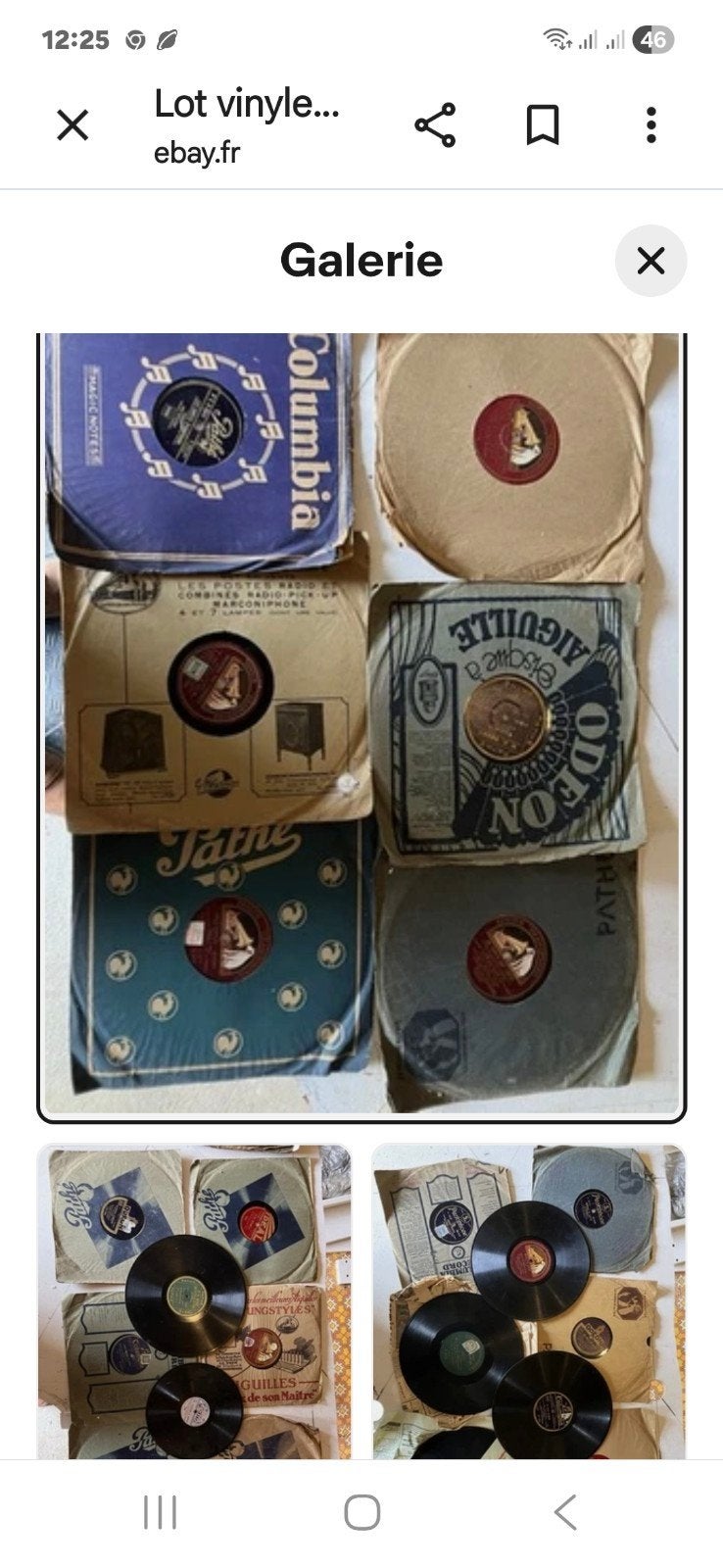 2000 78 tours, CD & DVD, Enlèvement