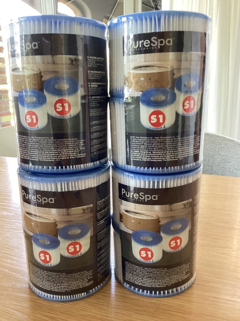 Intex filter S1 (4 x 2  stuks), Jardin & Terrasse, Bains à remous et Spas, Enlèvement, Neuf, Filtre, Gonflable
