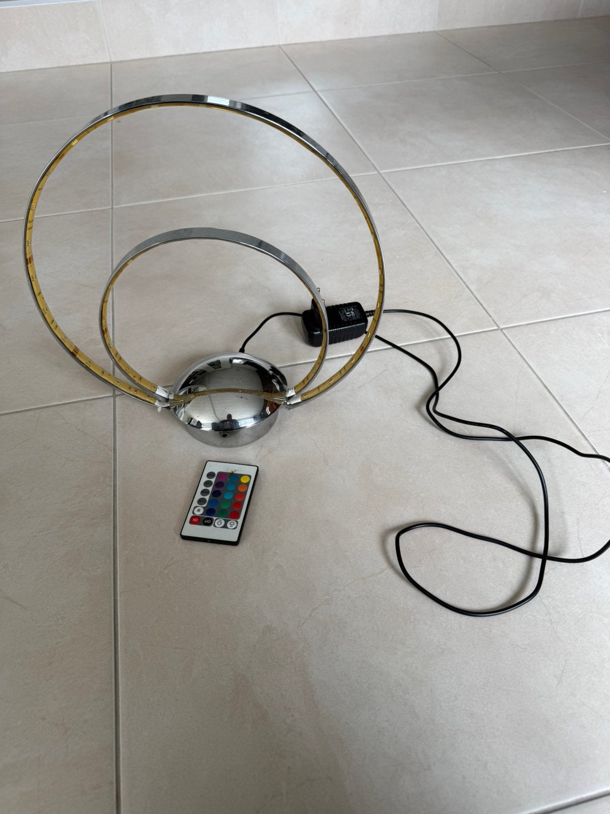 Moderne Led Tafellamp, Enlèvement, Comme neuf, Dimmable, Design