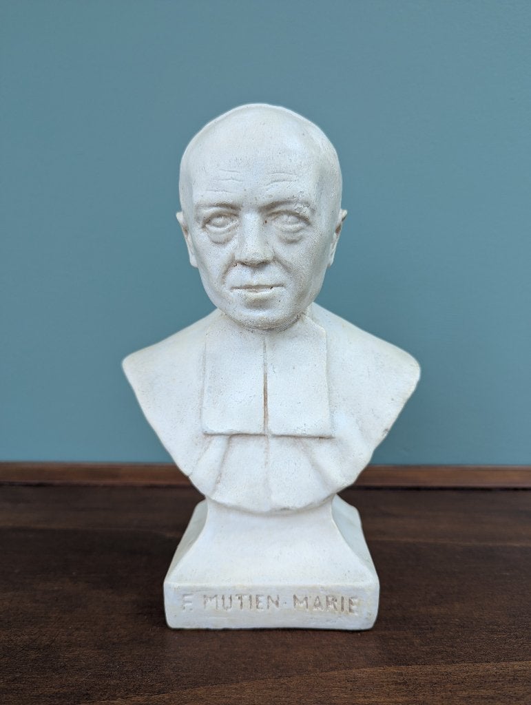 Zeldzame religieuze buste Frère Mutien-Marie Wiaux – 1934, Ophalen of Verzenden