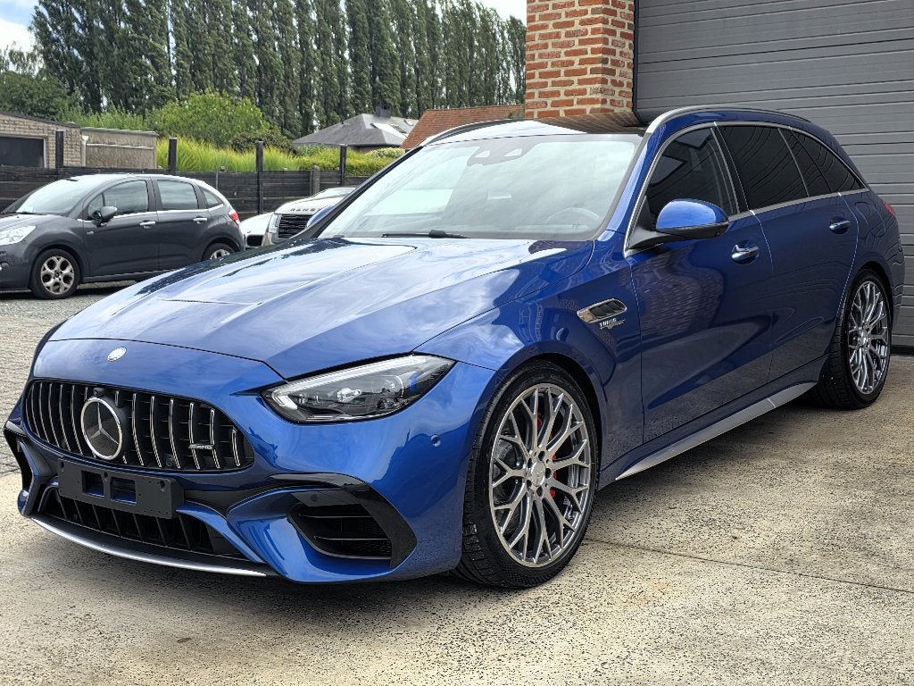 Mercedes C63S E Performance 680PK - Spectral Blue ALS NIEUW, Autos, Mercedes-Benz, Achat, Euro 6, Entreprise, 680 kW