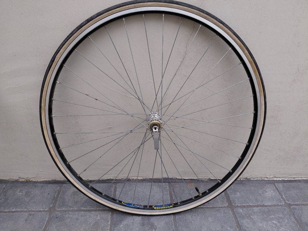 Voorwiel voor koersfiets, Vélos & Vélomoteurs, Vélos Pièces, Racefiets, Enlèvement, Utilisé, Aluminium
