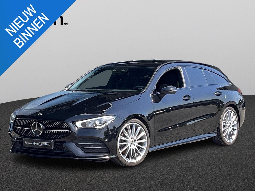 Mercedes-Benz CLA Shooting Brake 220 AMG Shooting Brake, Auto's, CLA, Stof, Gebruikt, Zwart