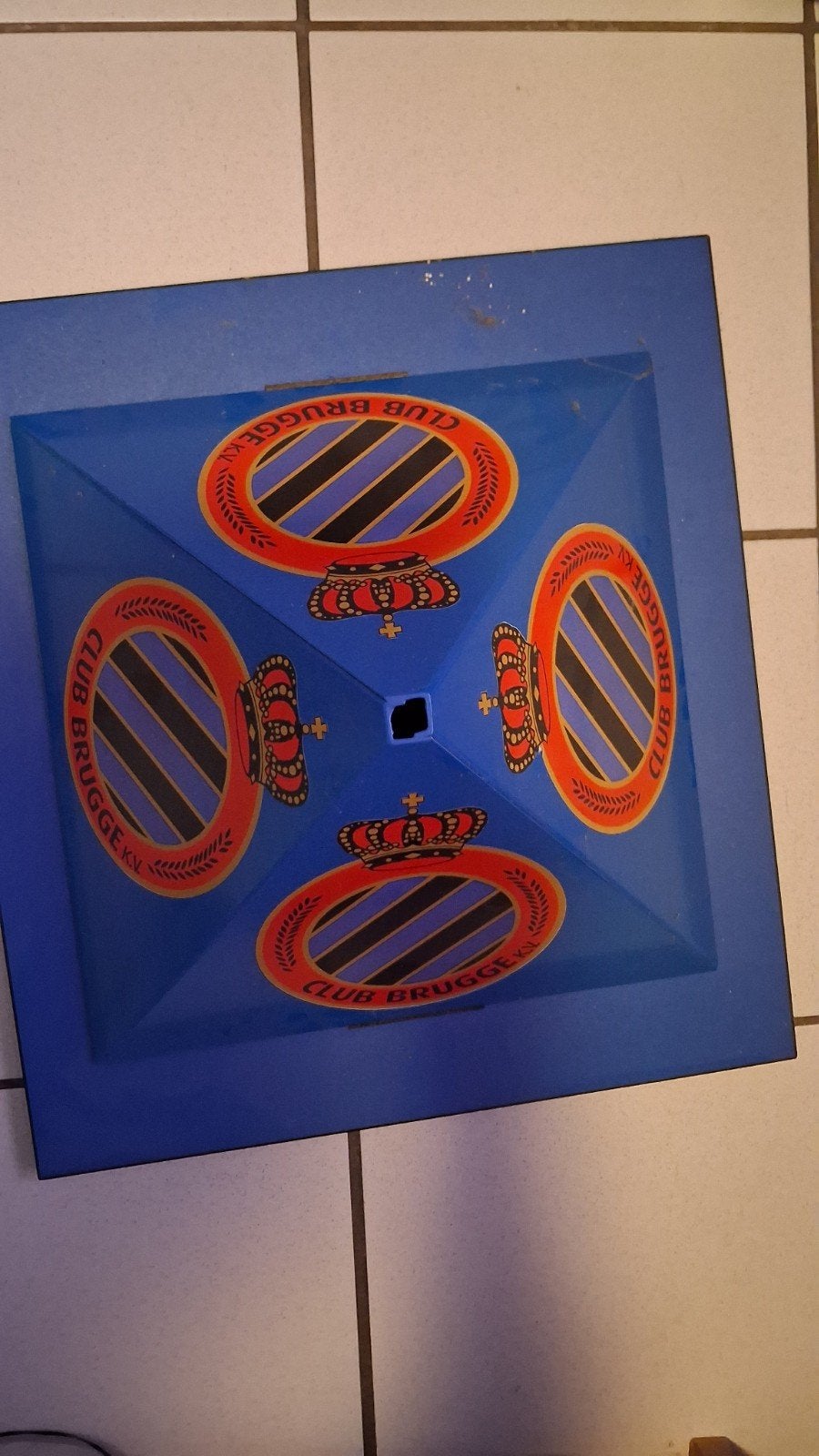 Club brugge verzamelobject, Ophalen