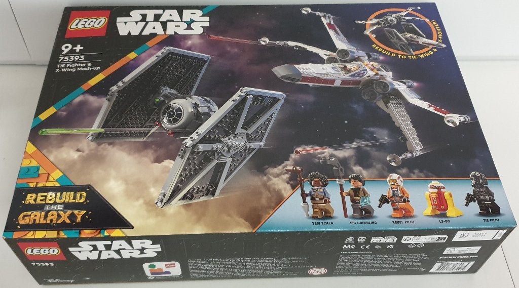 LEGO 75393  TIE Fighter en X-wing combi - NIEUW & SEALED, Star Wars, Nieuw, Ophalen of Verzenden, Complete set