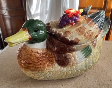 Canard colvert en barbotine, Enlèvement ou Envoi