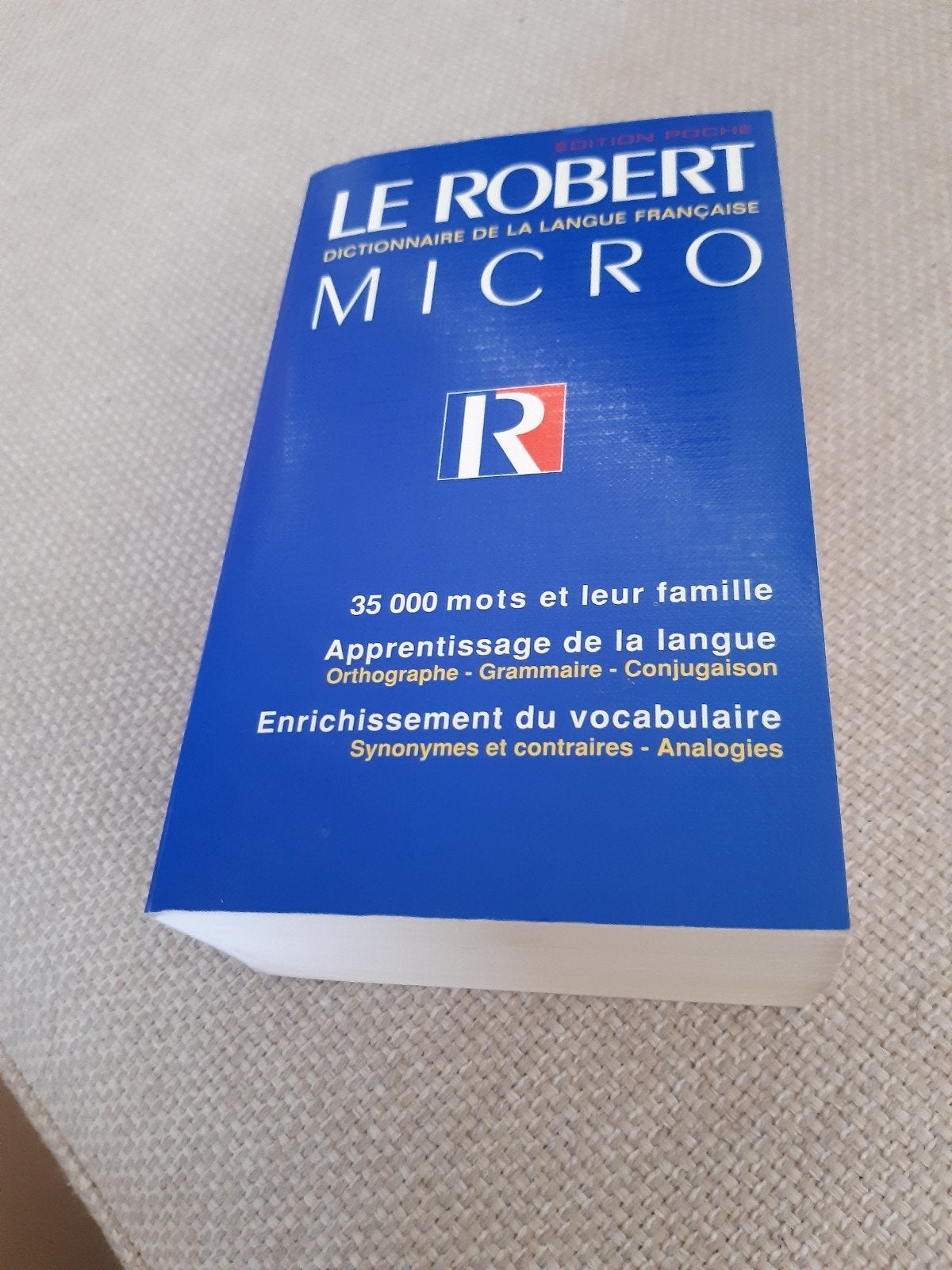Le Robert Dictionary of the English Language, Enlèvement ou Envoi