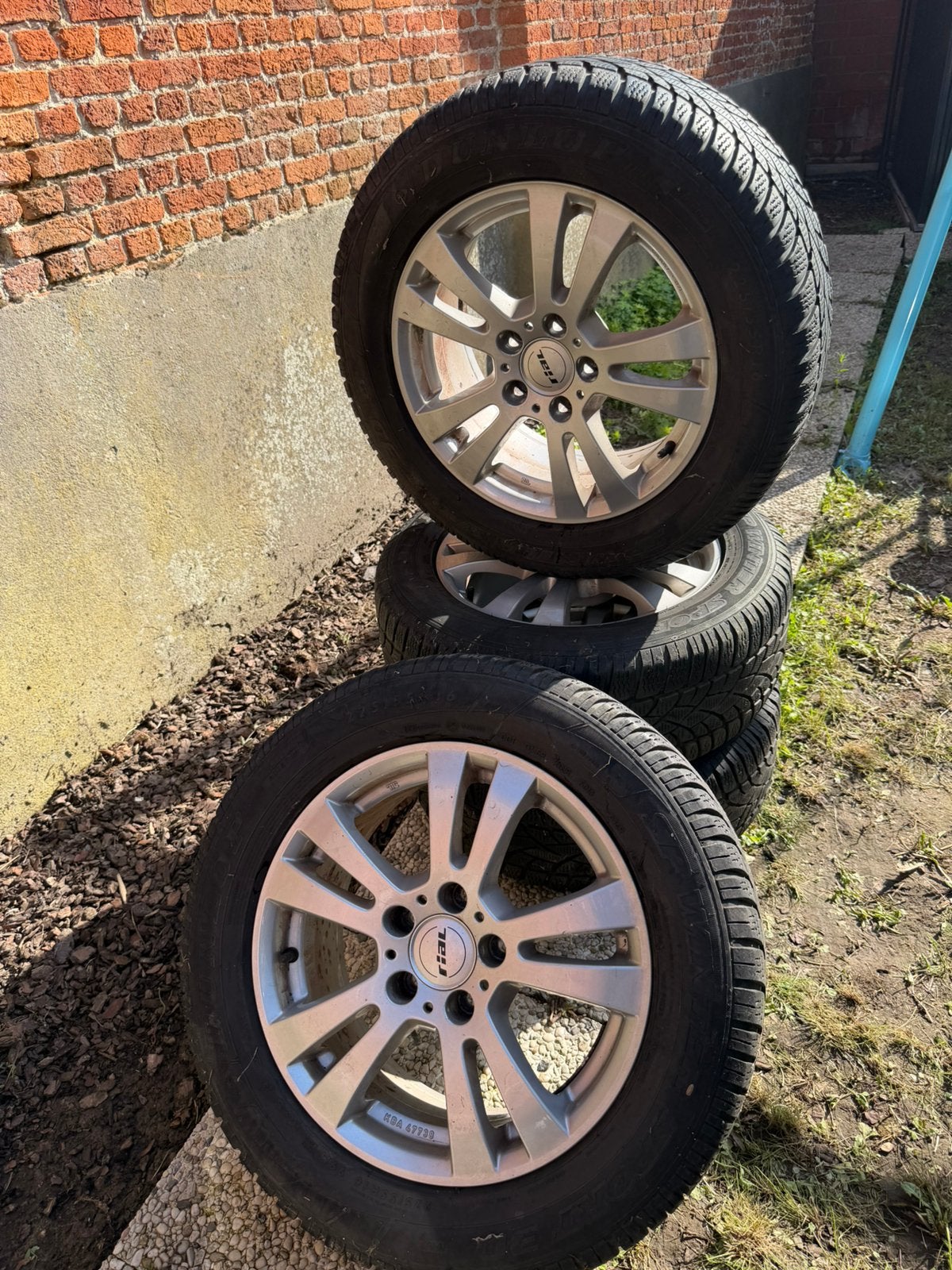 RIAL velgen met winter banden, Auto-onderdelen, Ophalen, 16 inch, Nieuw, Winterbanden