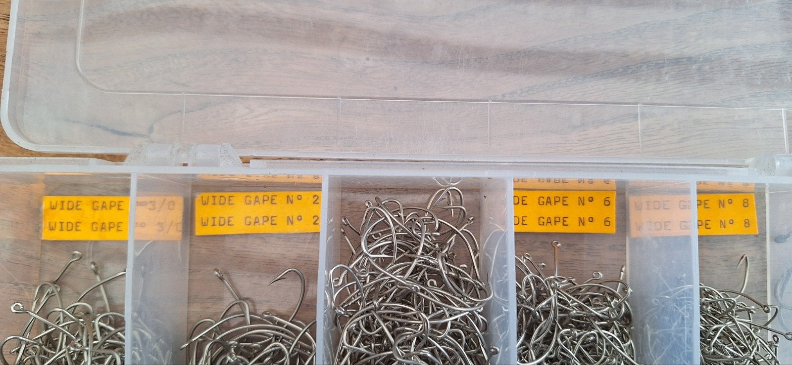 Wide gape haken., Sports nautiques & Bateaux, Pêche à la ligne | Pêche en mer, Enlèvement ou Envoi, Neuf, Hameçon