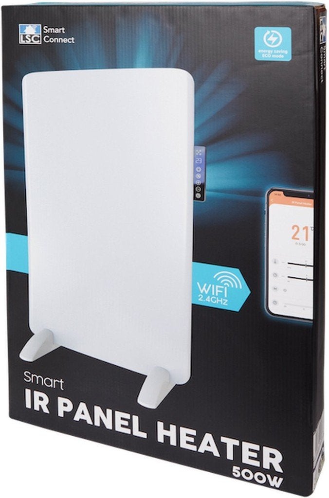 infrarood paneel verwarming wifi, Ophalen, Zo goed als nieuw, 200 tot 500 watt, Radiator