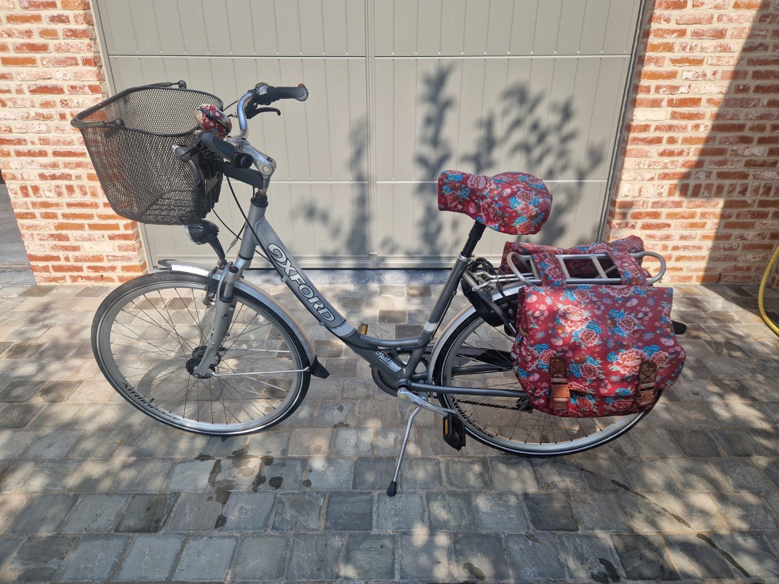 Oxford Damesfiets Large, Fietsen en Brommers, Velgrem, Mandje, 0 zitjes, Ophalen