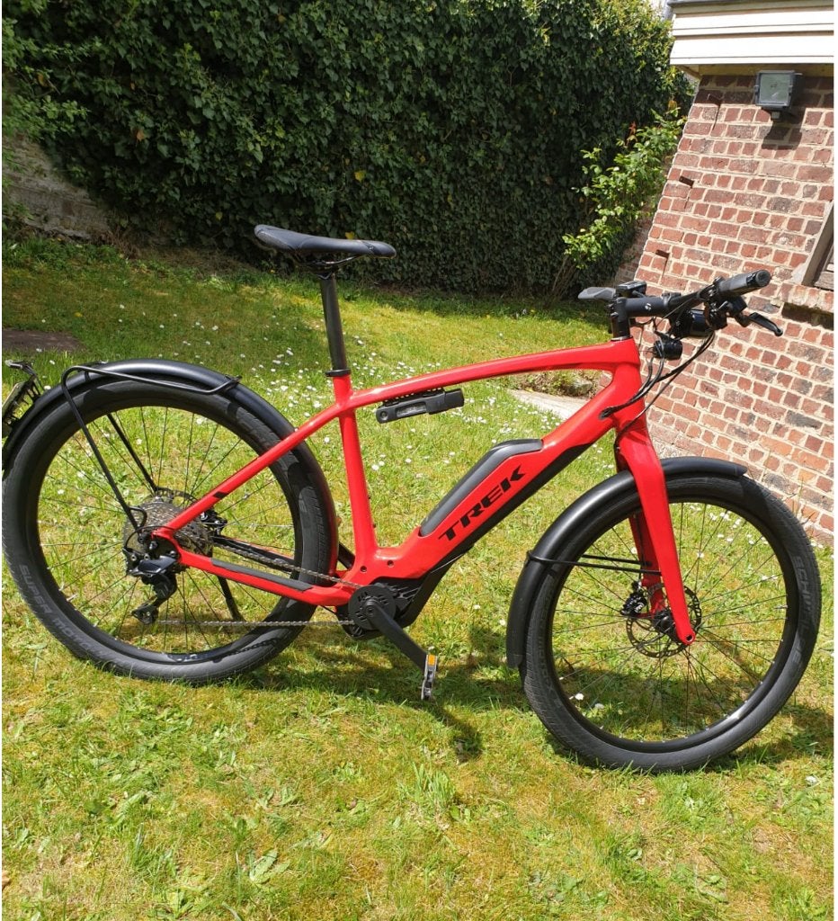 Trek elektrische fiets (herenfiets) – Speed Pedelec, Fietsen en Brommers, Ophalen, Zo goed als nieuw, Overige merken, Versnellingen