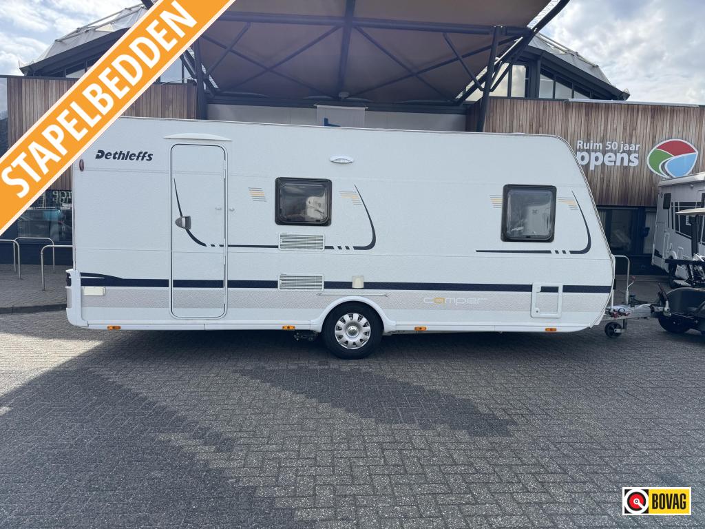 Dethleffs Camper 500 SK 2012 Mover,3m tent,Luifel, Caravans en Kamperen, Vast bed, Treinzit, Dethleffs, 5 tot 6 meter