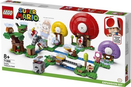 LEGO 71368 Super Mario Toads schattenjacht nieuw, Lego, Nieuw, Ophalen of Verzenden, Complete set