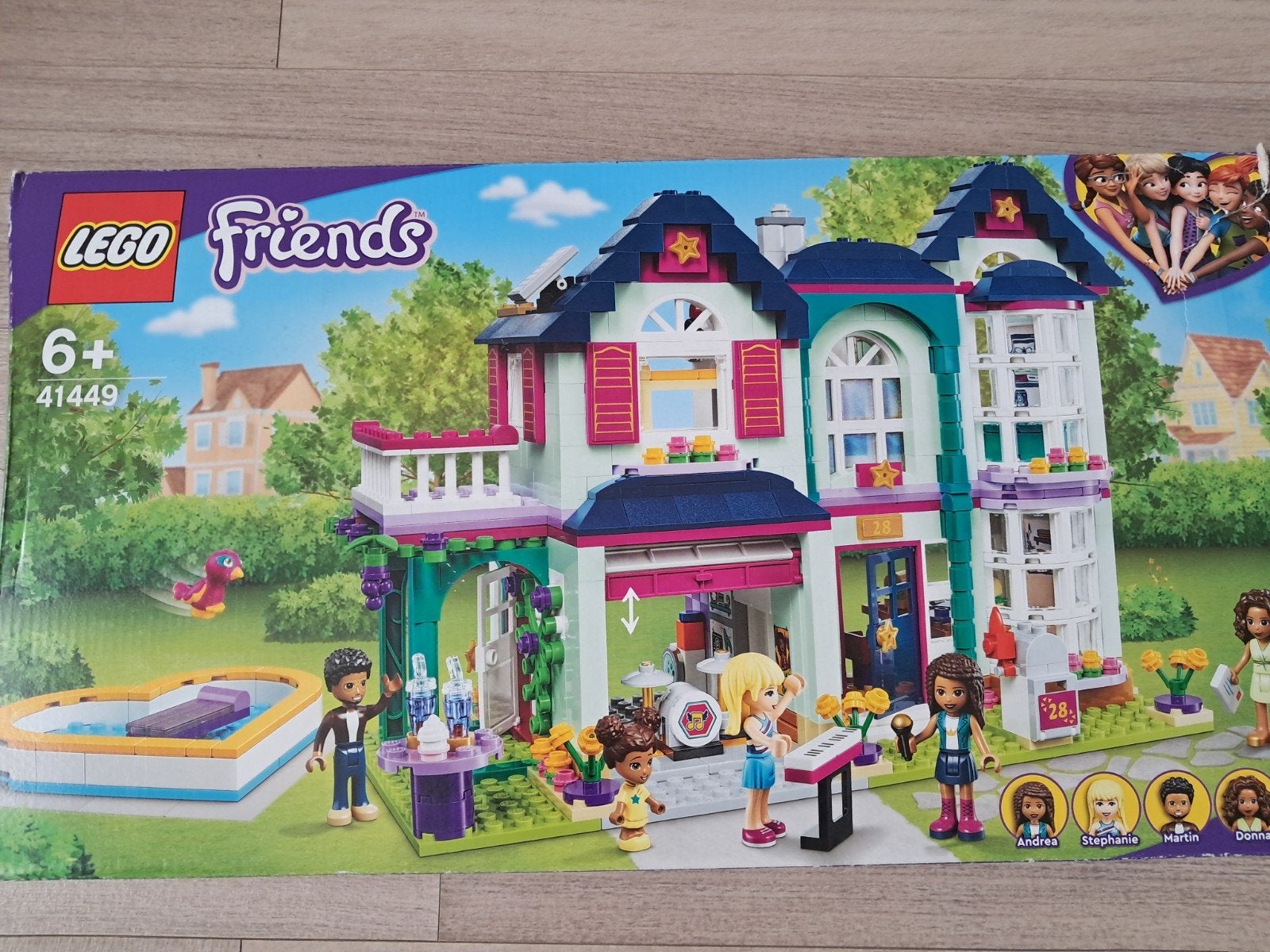 Lego Friends Andrea's familiehuis, Ophalen, Complete set, Lego, Friends