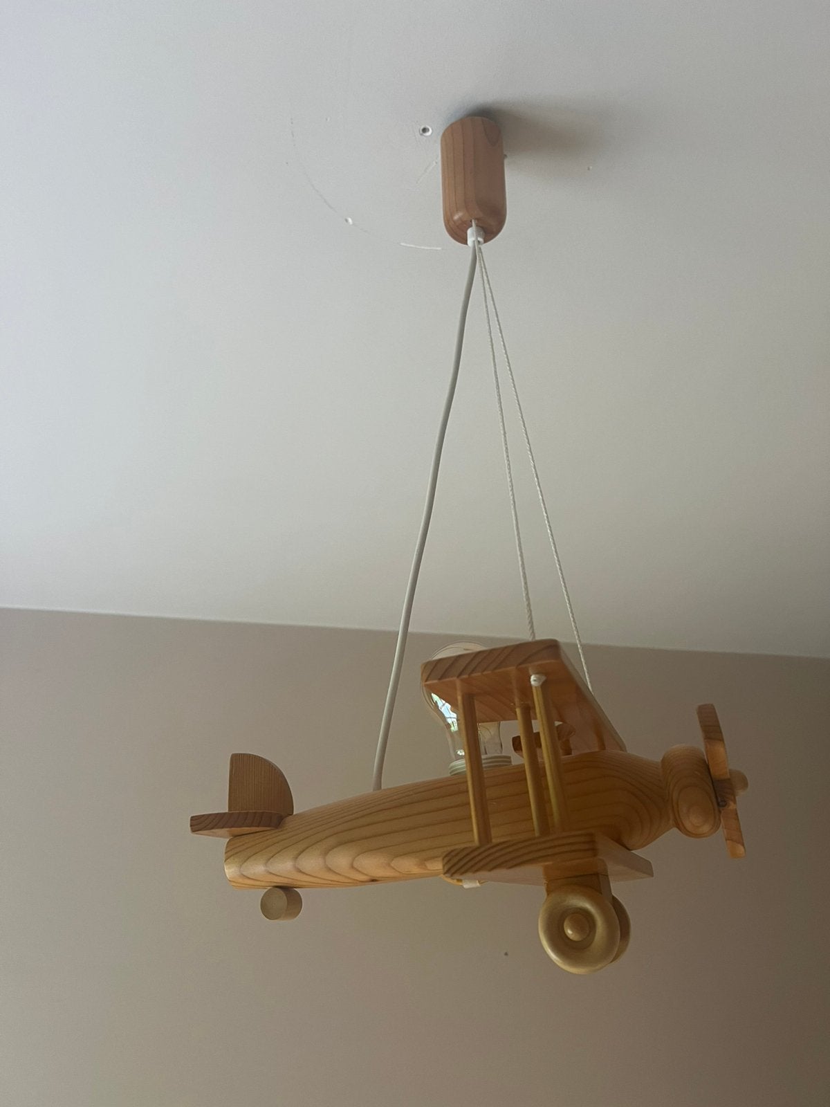 Vliegtuig lamp, Ophalen, Zo goed als nieuw, Lamp