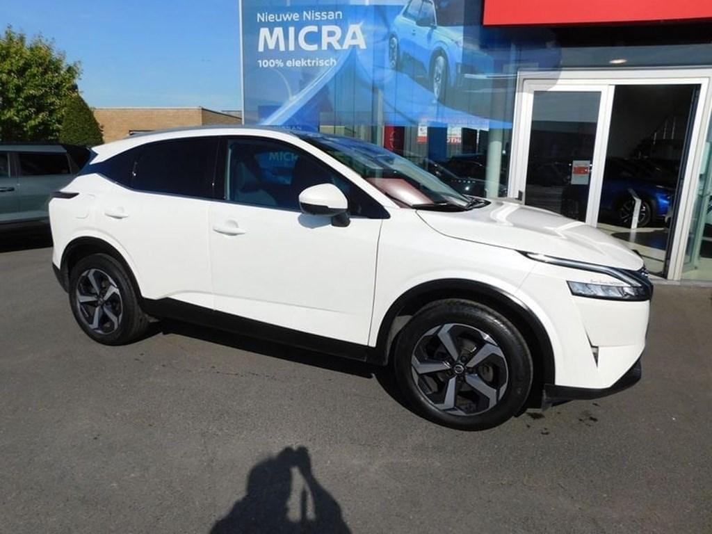 Nissan Qashqai 1.3 Mild-Hybrid N-Connecta  5 JAAR WAARBORG, Auto's, 144 g/km, 102 kW, Wit, Bedrijf