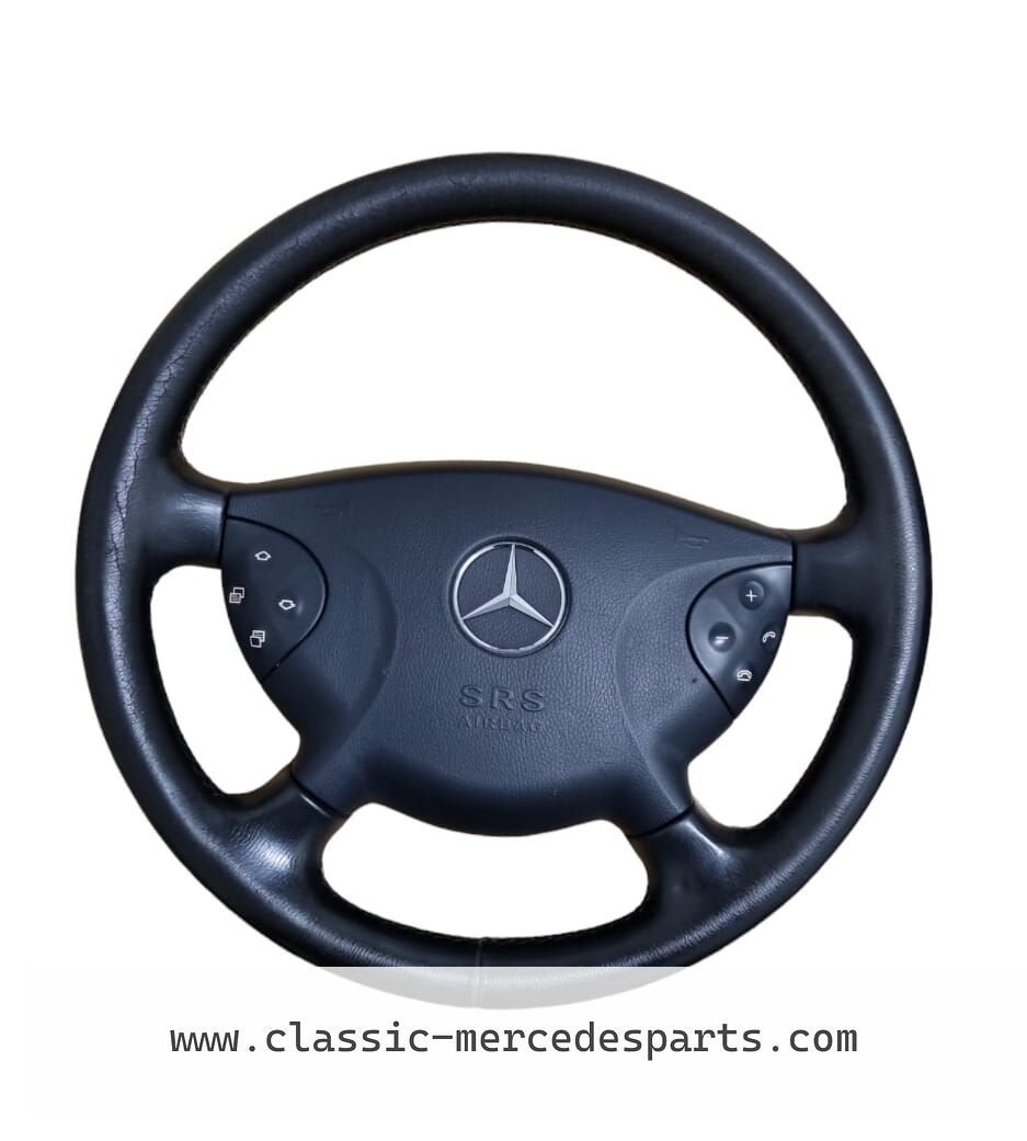 Stuurwiel Mercedes E-klasse W211 Leder, Autos : Pièces & Accessoires, Utilisé, -, -, Enlèvement ou Envoi
